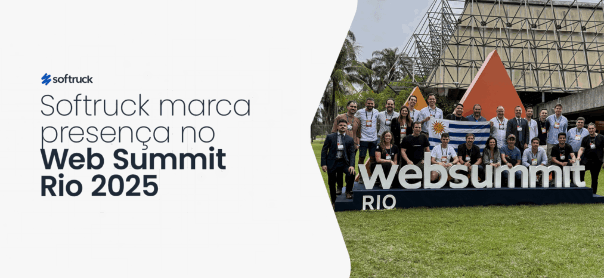 Softruck marca presença no Web Summit Rio 2025